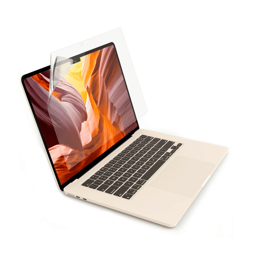 Miếng dán màn hình Macbook Air 15 inch 2023 JCPAL iClara từ tính trong suốt bảo vệ lớp chống loá, chống trầy xước