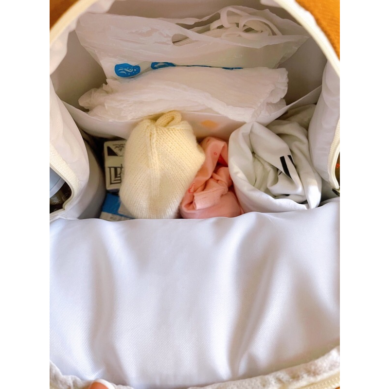 Balo tai thỏ thêu tên phong cách Hàn Quốc