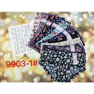 Combo 5 quần lót nữ thun lạnh điều hòa họa tiết 9903