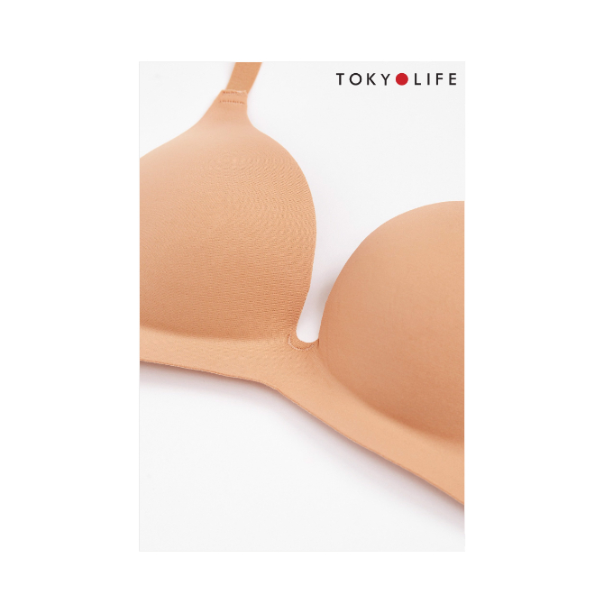 Áo Bra NỮ không gọng nâng ngực siêu nâng ngực êm ái mềm mại thoáng mát sexy TOKYOLIFE S9BRA005K