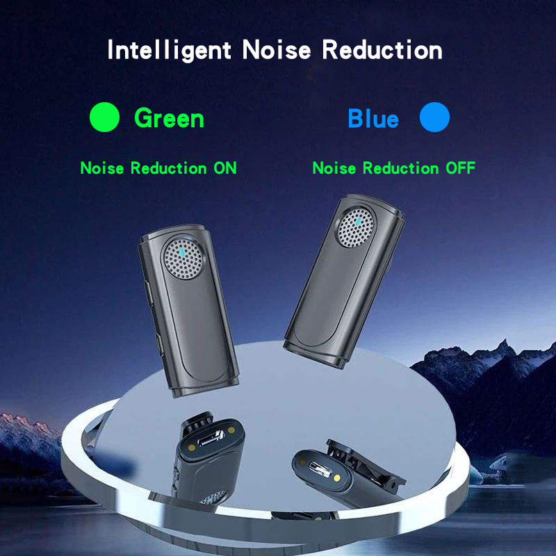 Micro Thu Âm Không Dây Cài Áo LYNMIC J20 / M9 Pro cho điện thoại iOS hoặc Android để live steam TikTok Vloger Youtuber