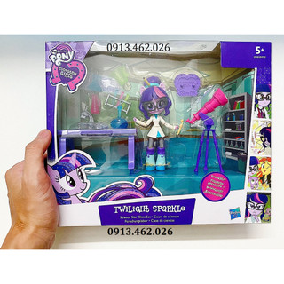 Có Gói Quà 🌻 Set Búp bê Pony 12cm kèm đủ Phụ kiện - My Little Pony dòng Esquetria Girl