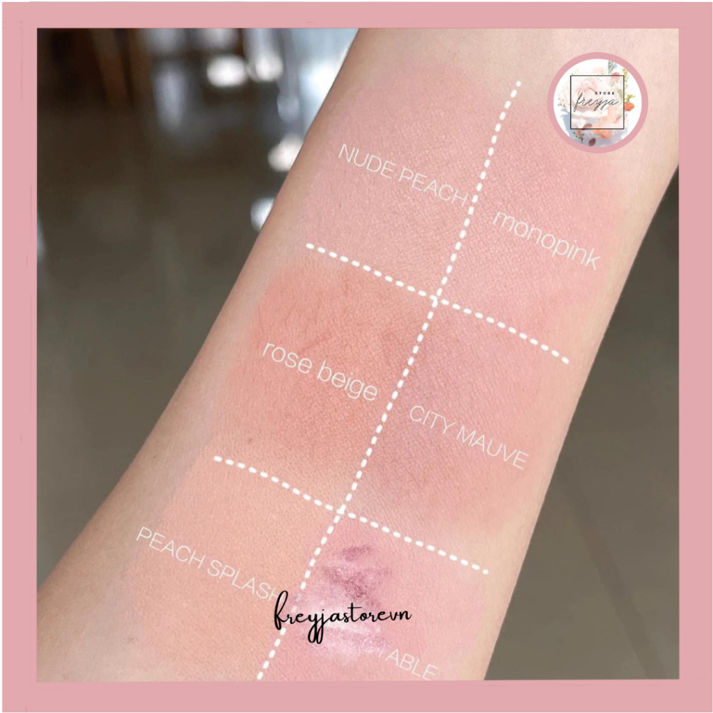 Phấn Má Hồng 3CE Mood Recipe Face Blush Rose Beige - Hồng Cam Đất Baby Siêu Xinh, Trendy,Tươi Tắn Nhưng Vẫn Rất  Tinh Tế