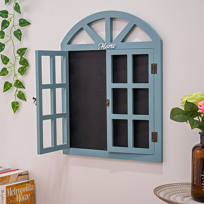 Cửa sổ gỗ decor quán cafe, phòng trà, homestay