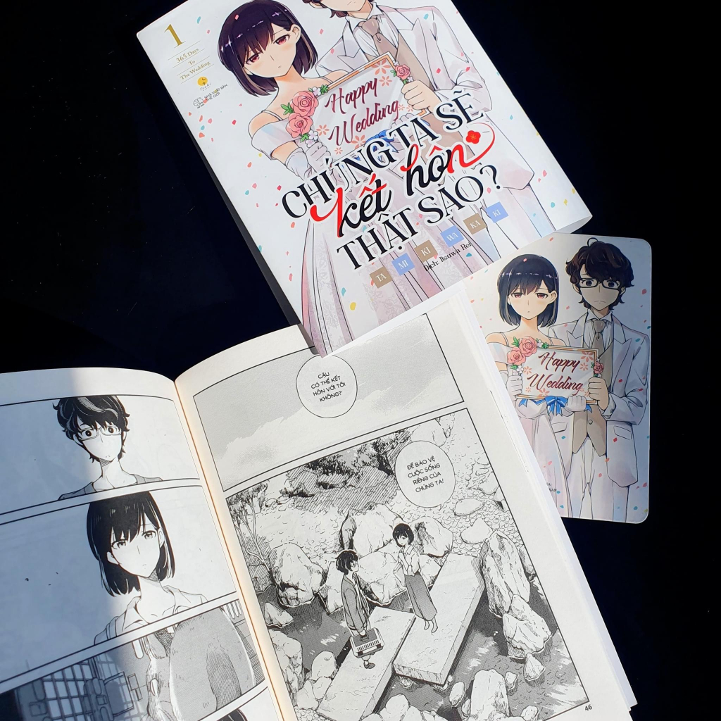 Truyện tranh - Chúng Ta Sẽ Kết Hôn Thật Sao? - 365 Days To The Wedding - Tập 1 2 3 4 - Kèm Postcard cho bản in đầu
