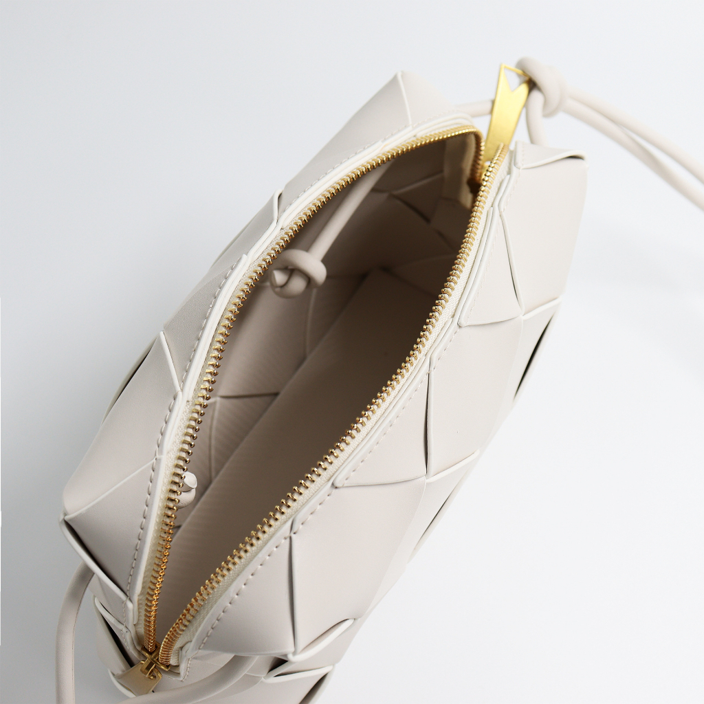 Túi xách Hand Woven Cowhide