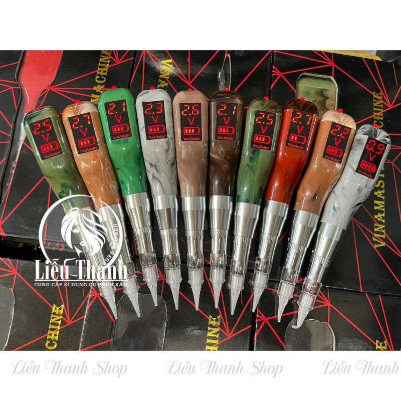 Máy thần thánh phun xăm tích điện máy thần thánh đầu vuôn bảo hành chính hãng,