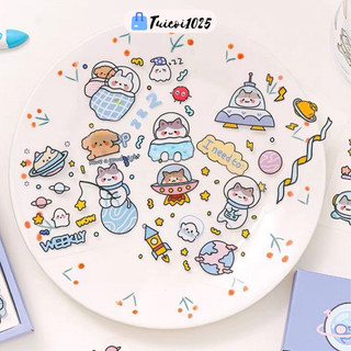 Miếng dán lẻ 2d sticker trang trí