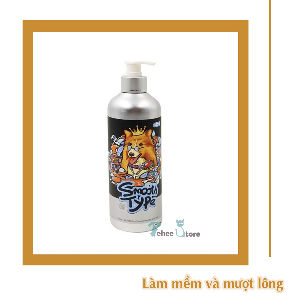 Sữa tắm cho chó Kpet 6k series chai 500ml  siêu lưu hương và mượt lông
