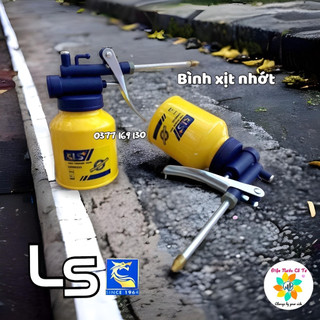 Bình xịt nhớt bình bơm nhớt sắt 250g LS+
