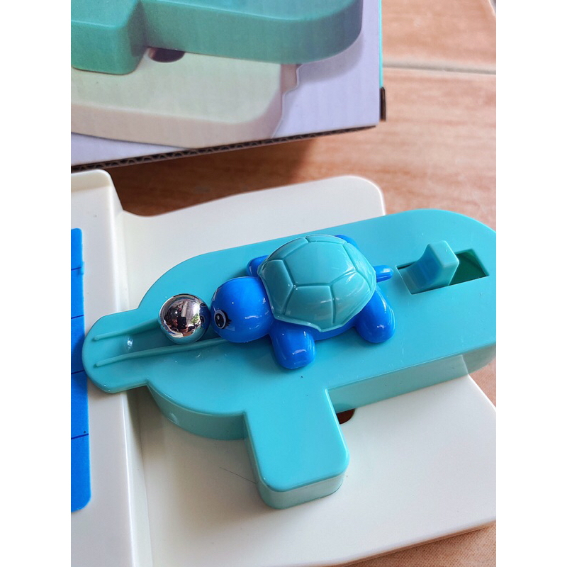 Bộ đồ chơi trẻ em MiNi Bowling rùa bao gồm 1 bàn 10 pin và 2 bóng