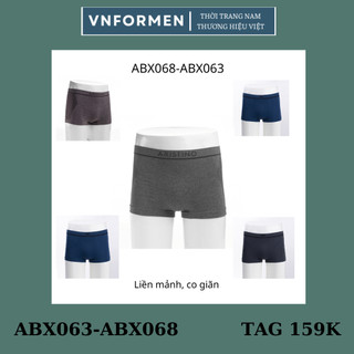 Quần lót nam aristino - liền mảnh cao cấp , abx063-abx068,