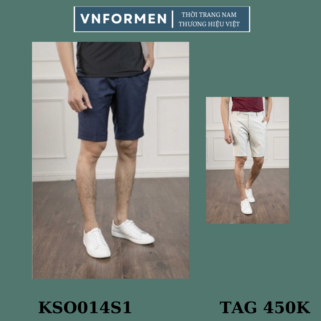 Quần short nam Kwin chất mềm mại thoáng mát - KSO014S1