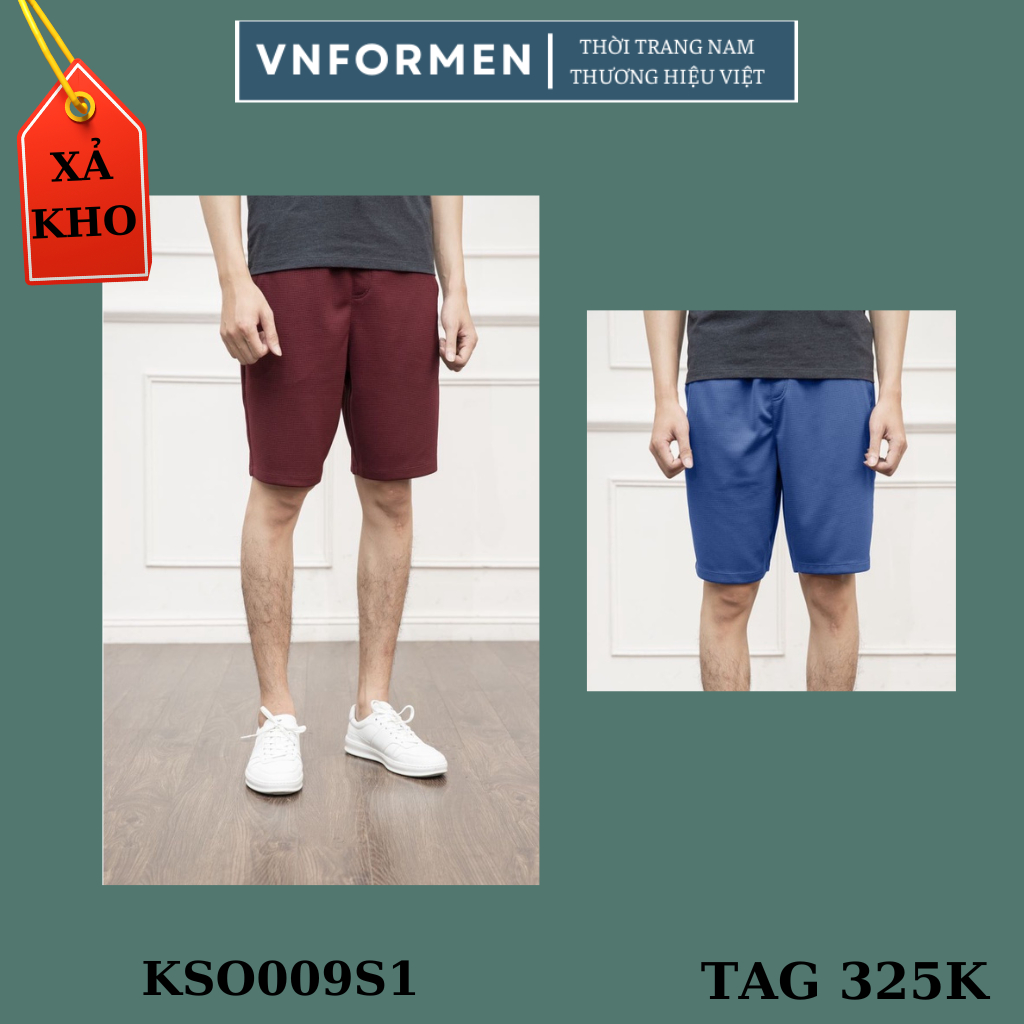 (XẢ KHO) Quần short nam Kwin tag 325k do công ty Aristino sản xuất KSO009S1