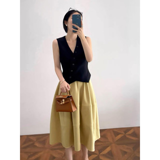 Áo gile cúc chéo ECLIPSE CLOTHING