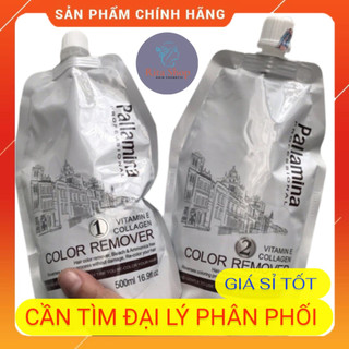 Kem bóc màu đỏ đen Pallamina Color Remover 500ml