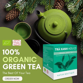 Trà Xanh Hữu Cơ Natur Boutique FITO Organic Green Tea (20 Teabags)