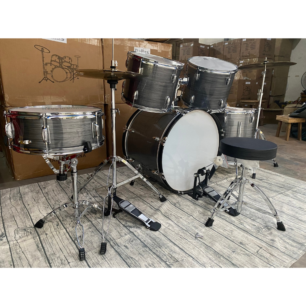 Trống Jazz Drum Hãng HT Music Màu Xám