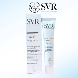 Kem chống nắng svr clairial creme spf50+ hỗ trợ làm mờ vết nám 40ml