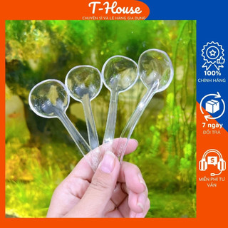 Muỗng nhựa trong hủ 06 acrylic cao cấp Fataco Việt Nam