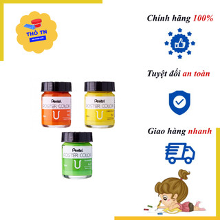 Combo 3 lọ màu nước poster color pentel 30ml - khách chọn màu tùy ý