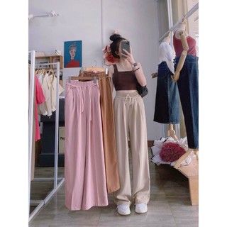 Lenkapas - Quần suông dài ống rộng chất đẹp