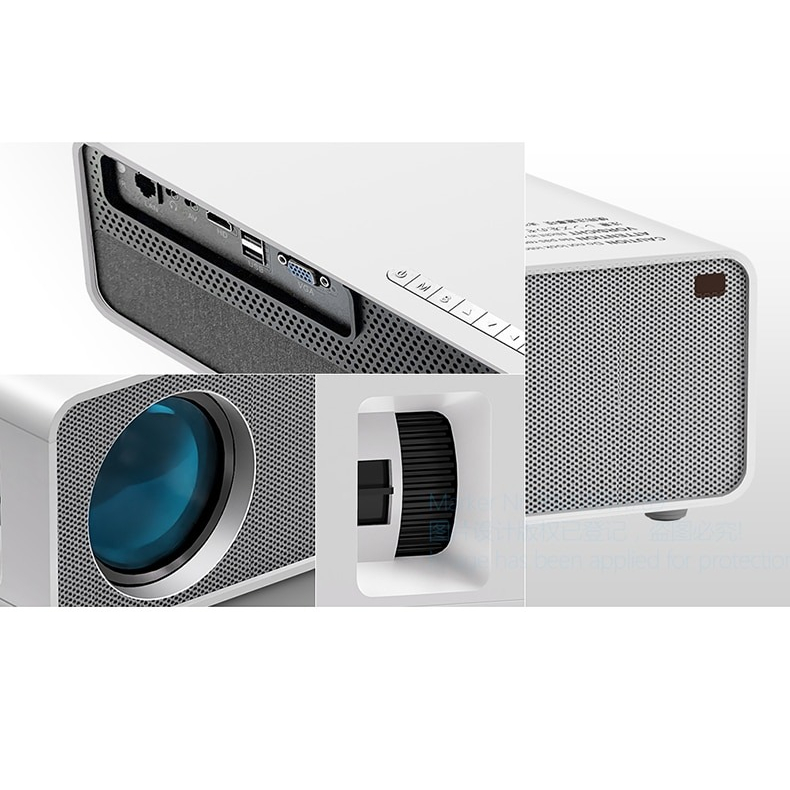 Máy Chiếu Aun Akey7 Max Thế Hệ Thứ 2  Full HD 1080P New 100% Độ Sáng 950 ANSI