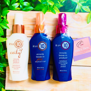 Xịt dưỡng tóc cao cấp It’s A 10 Miracle Leave in Conditioner Spray product - 120ML