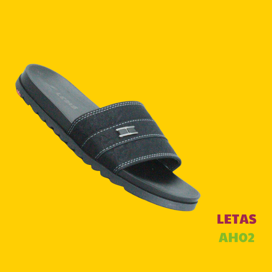 Dép bản LETAS nam quai ngang mềm mại AH02