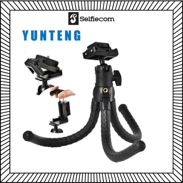 Tripod bạch tuộc dành cho máy ảnh, điện thoại  Yunteng 3286 có remote điều khiển từ xa