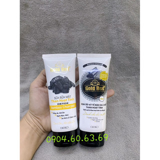 Combo GOLD BEE Than Hoạt Tính ( Sữa Rửa Mặt + Tẩy Tế Bào Chết )