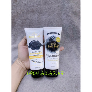Combo GOLD BEE Than Hoạt Tính ( Sữa Rửa Mặt + Tẩy Tế Bào Chết )