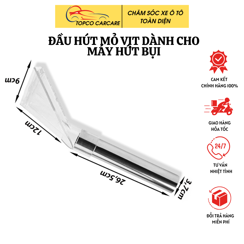 Đầu hút mỏ vịt dành cho máy hút bụi công nghiệp