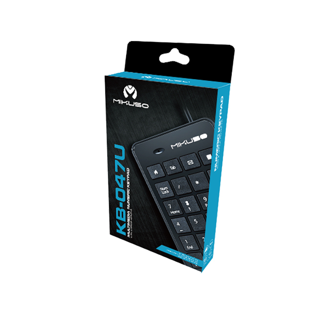 Bàn phím số mini máy tính MIKUSO KB-047U cổng USB có dây-HT