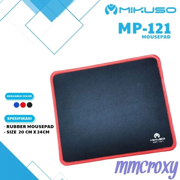 TẤM LÓT CHUỘT MKS MP121(MÀU ĐEN) SỬ DỤNG KHI LÀM VĂN PHÒNG-HT