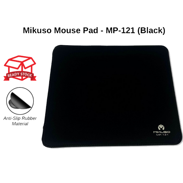 TẤM LÓT CHUỘT MKS MP121(MÀU ĐEN) SỬ DỤNG KHI LÀM VĂN PHÒNG-HT