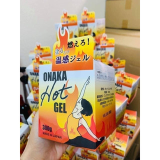 Gel tan mỡ bụng onaka hot gel nhật bản 300g đánh tan mỡ bụng, bắp tay đùi mông