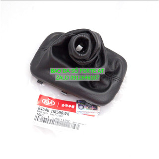Bao da chụp bụi cần đi số Forte, Cerato xịn chính hãng