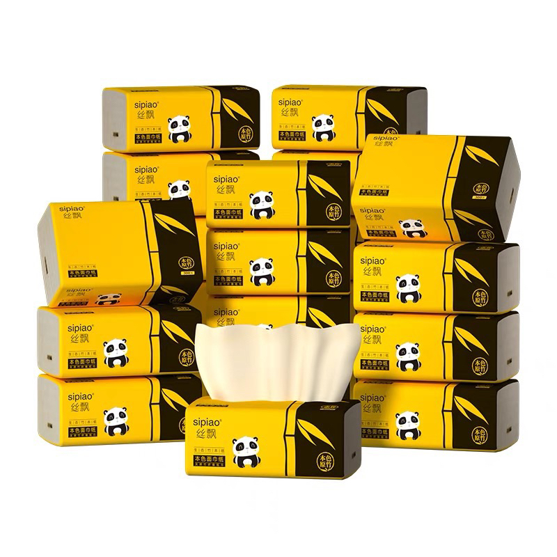 10 gói giấy ăn gấu trúc Sipiao 300 tờ NC24