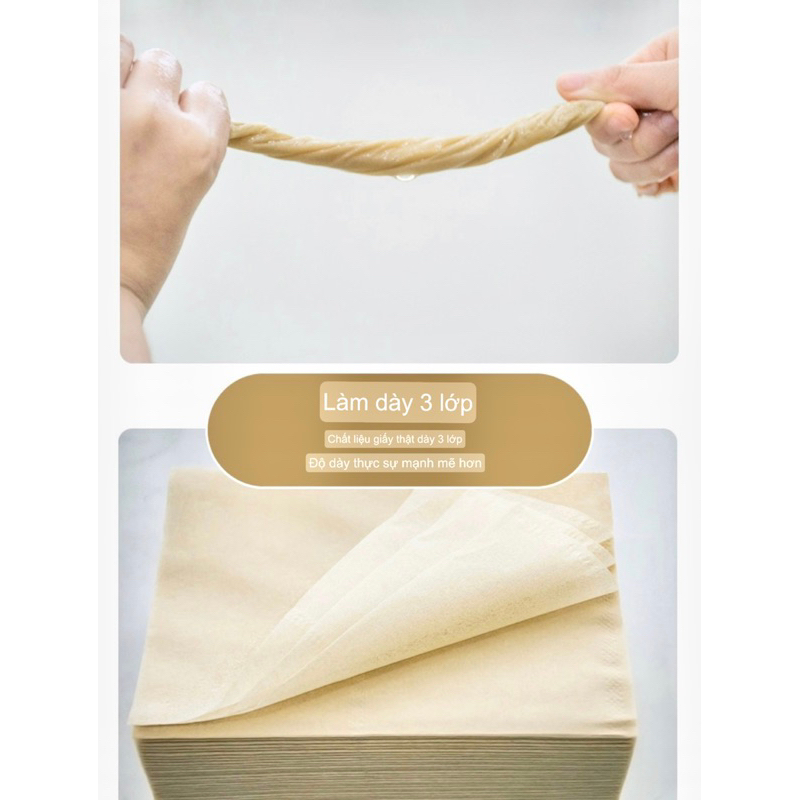 10 gói giấy ăn gấu trúc Sipiao 300 tờ NC24