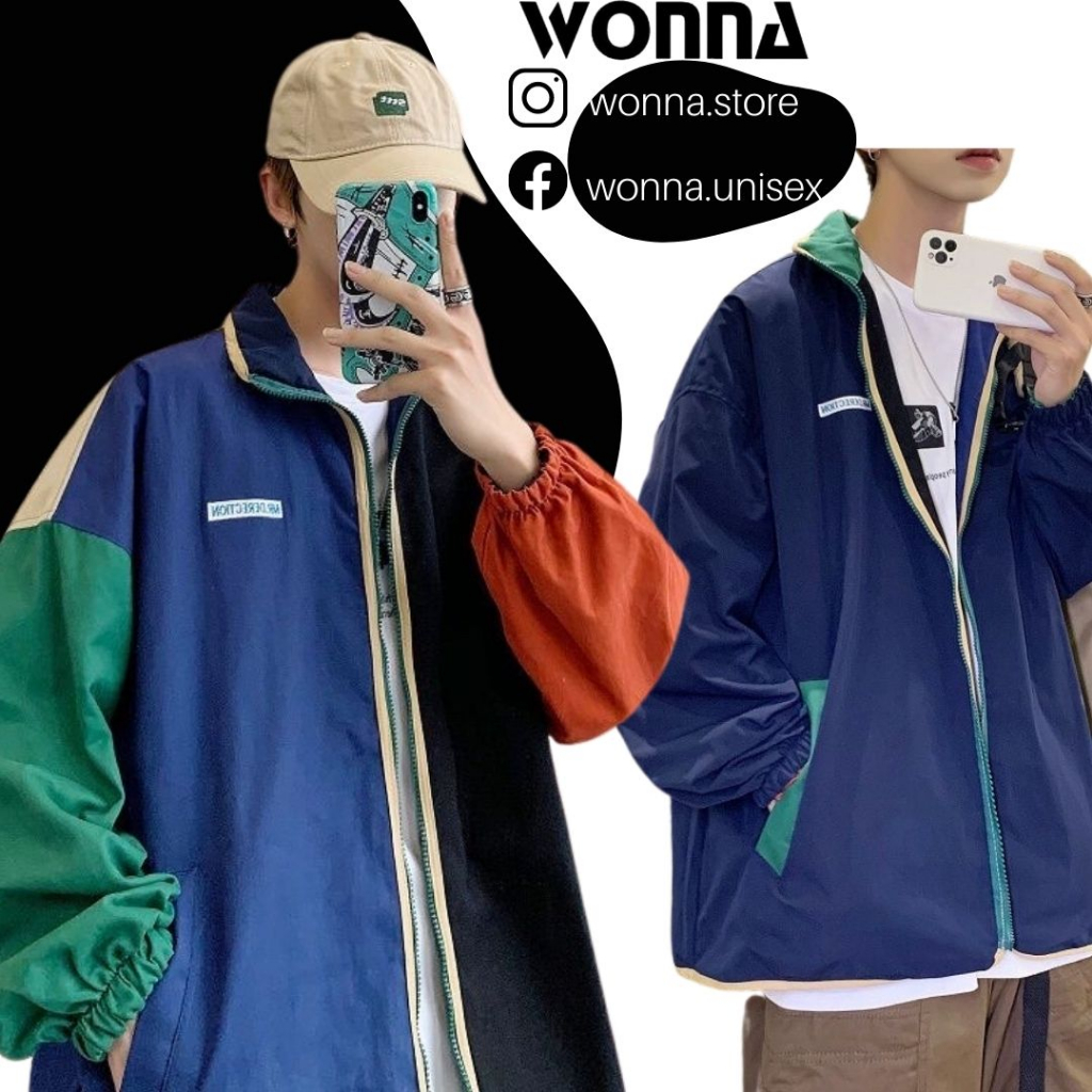 ÁO KHOÁC KAKI DÀY PHỐI NHIỀU MÀU CÓ THỂ MANG HAI MẶT DÀY DẶN CHẤT KHAKI XANH ĐEN LÁ CAM NAM NỮ ÁO KHOÁC BÓNG CHÀY