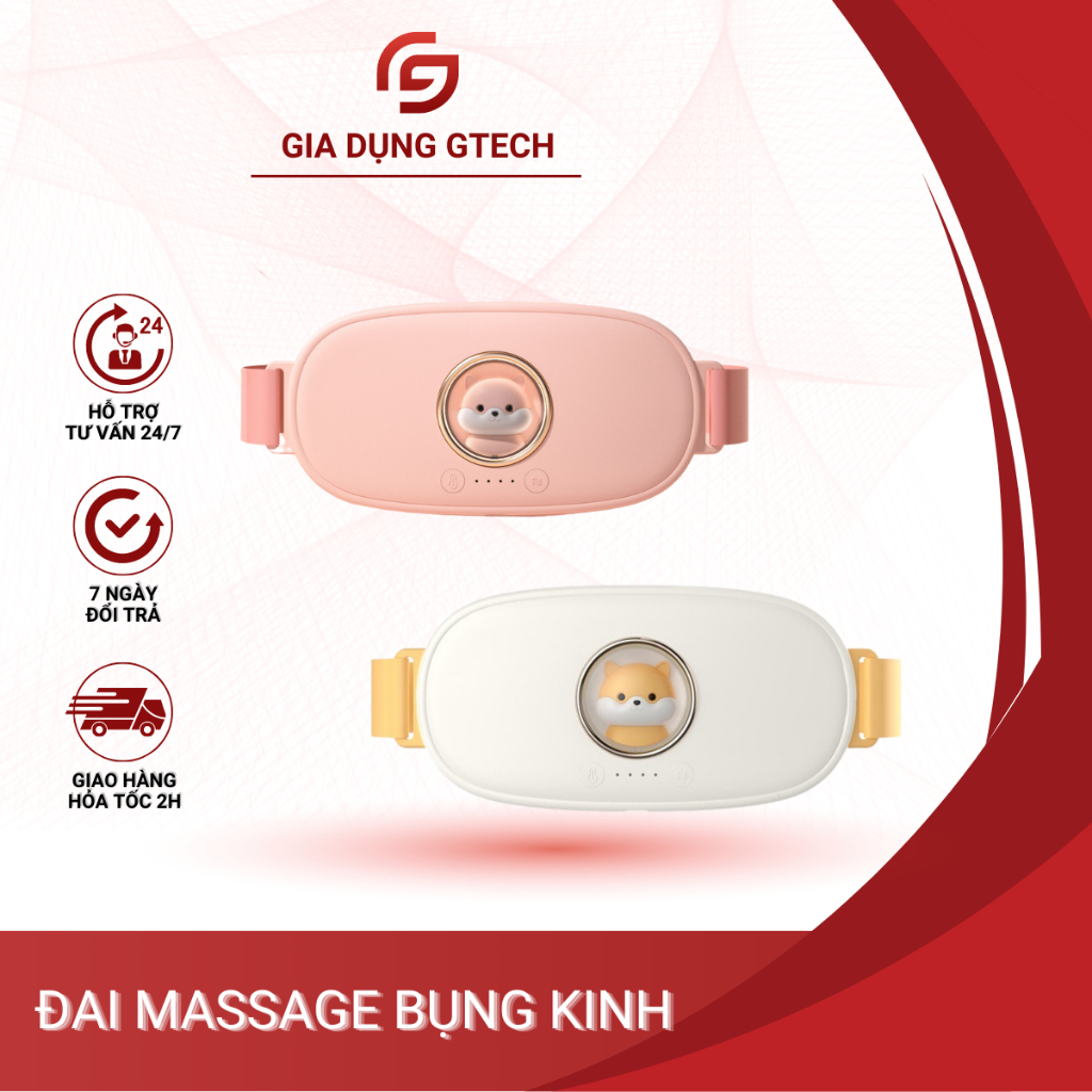 Máy massage bụng kinh chất liệu FLANNEL, giảm đau nhanh, làm ấm bụng, lưng, tử cung cho phụ nữ, thích hợp làm quà tặng c
