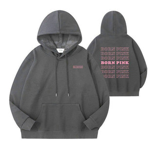 Áo hoodie kpop bp born pink concert jisoo jennie rosé lisa dài tay đẹp siêu ngầu giá rẻ