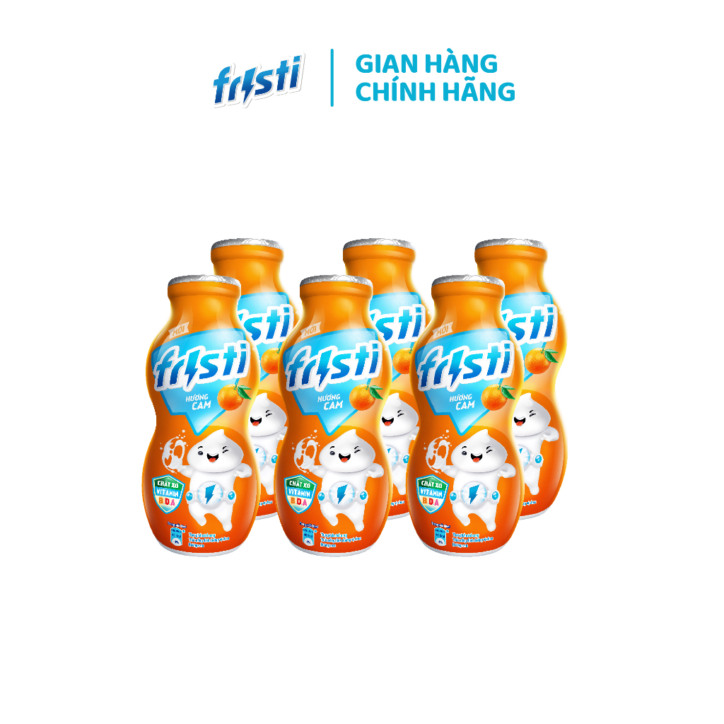 Thùng sữa chua uống Fristi hương cam 48x80ml