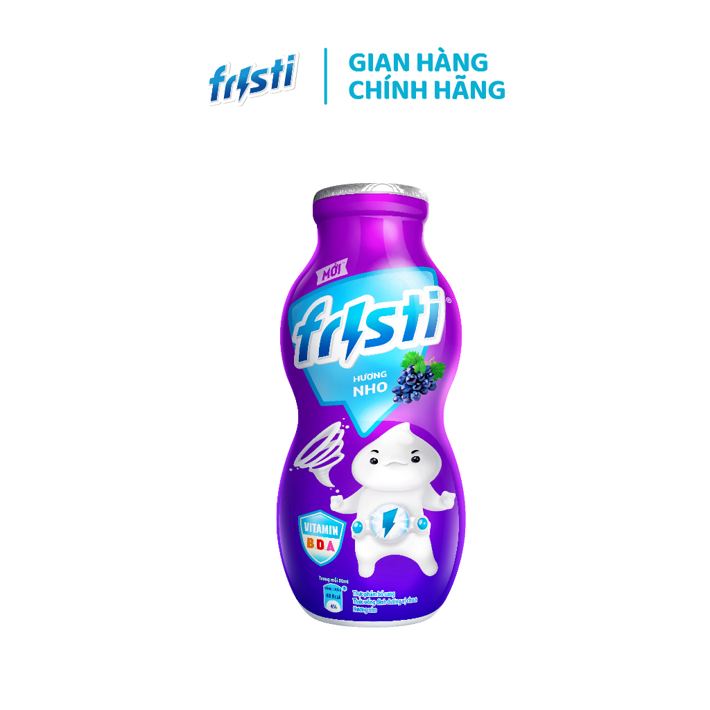 Thùng Fristi Hương Nho 48x80ml