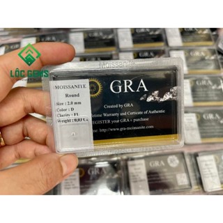 KC đính răng - KC Moissanite hàng USA nước D cao cấp - Kiểm định GRA