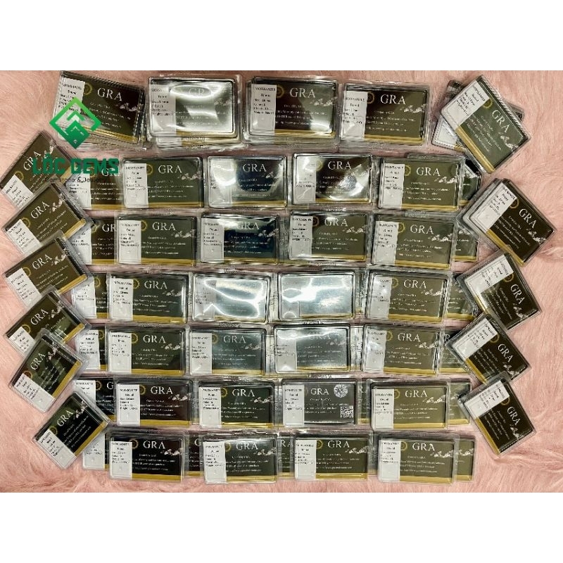 Kim cương đính răng - Kim cương Moissanite hàng USA nước D cao cấp - Kiểm định GRA