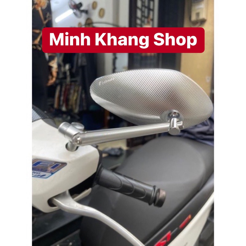 GƯƠNG CHIẾU HẬU RIZOMA KIỂU CON SÒ_HÀNG CAO CẤP FULL NHÔM CNC SIÊU ĐẸP_MẶT XANH CHỐNG CHÓI