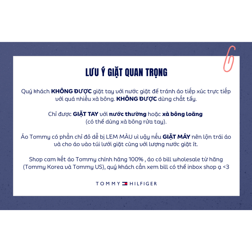 Áo thun nam nữ Tommy Hilfiger Essential Flag Logo T-Shirt Hàng Chính Hãng