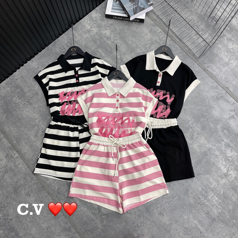 Sét bộ siêu đẹp e về thêm hàng qccc chats cực đẹp